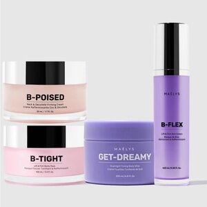 Maelys Women’s Skincare Set — Pink & Purple Firming & Toning Creams